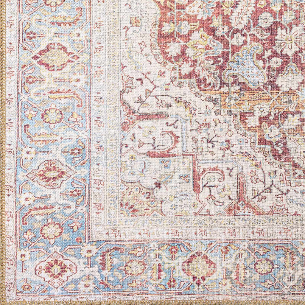 Hauteloom Leeston LEEST Cream Machine Made Polyester Rug