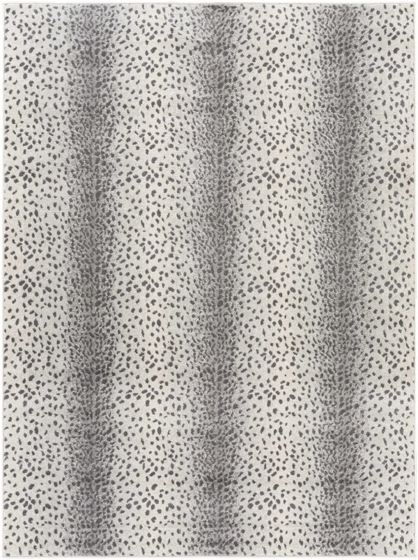 Hauteloom Leichhardt LEICH Charcoal Machine Made Polypropylene Rug
