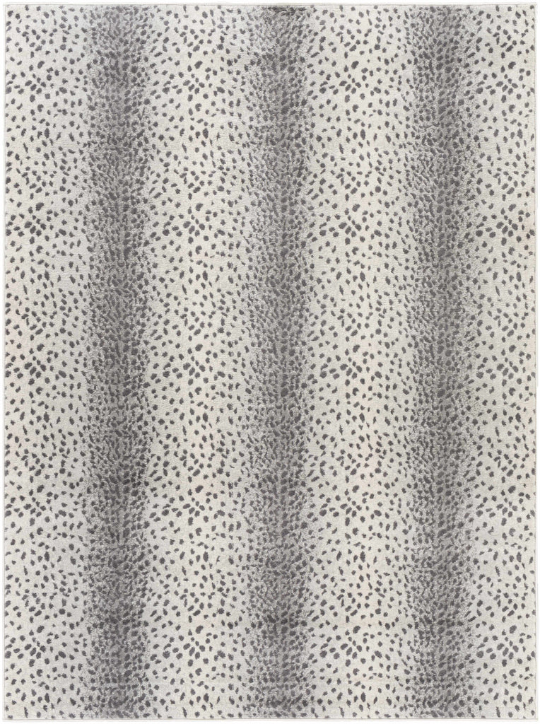 Hauteloom Leichhardt LEICH Charcoal Machine Made Polypropylene Rug