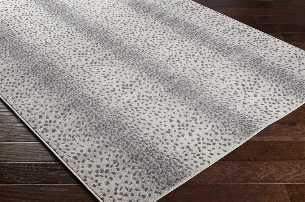 Hauteloom Leichhardt LEICH Charcoal Machine Made Polypropylene Rug