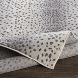 Hauteloom Leichhardt LEICH Charcoal Machine Made Polypropylene Rug