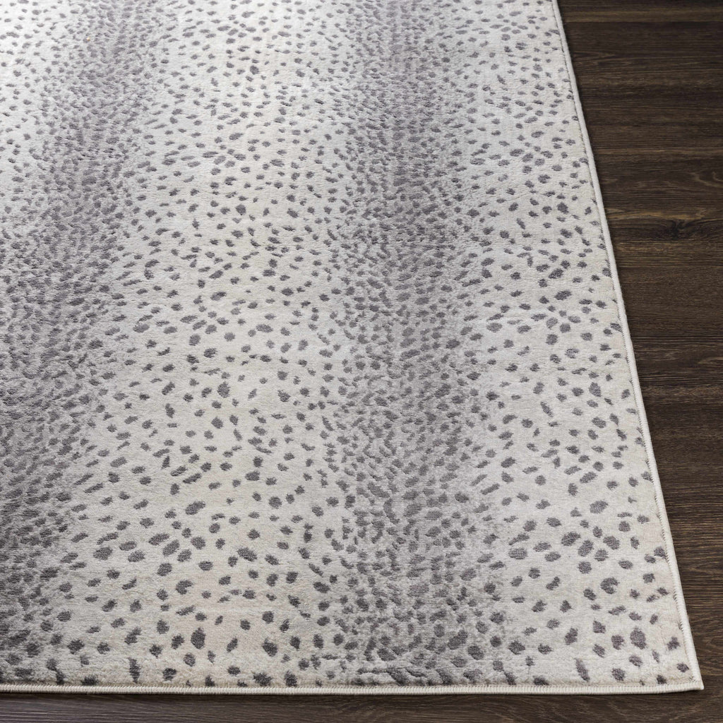 Hauteloom Leichhardt LEICH Charcoal Machine Made Polypropylene Rug