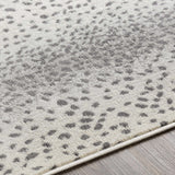 Hauteloom Leichhardt LEICH Charcoal Machine Made Polypropylene Rug