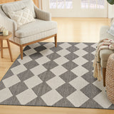 nourison positano pos04 charcoal rug