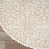 nourison jubilant jub06 ivory beige rug