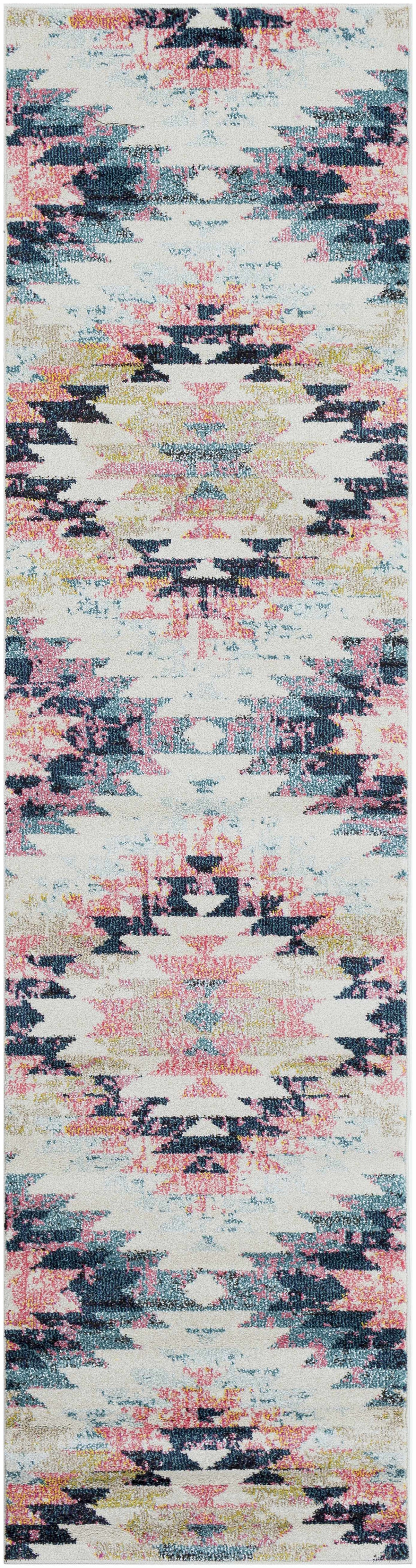 Hauteloom Lewisberry LEW White Machine Made Polypropylene Rug