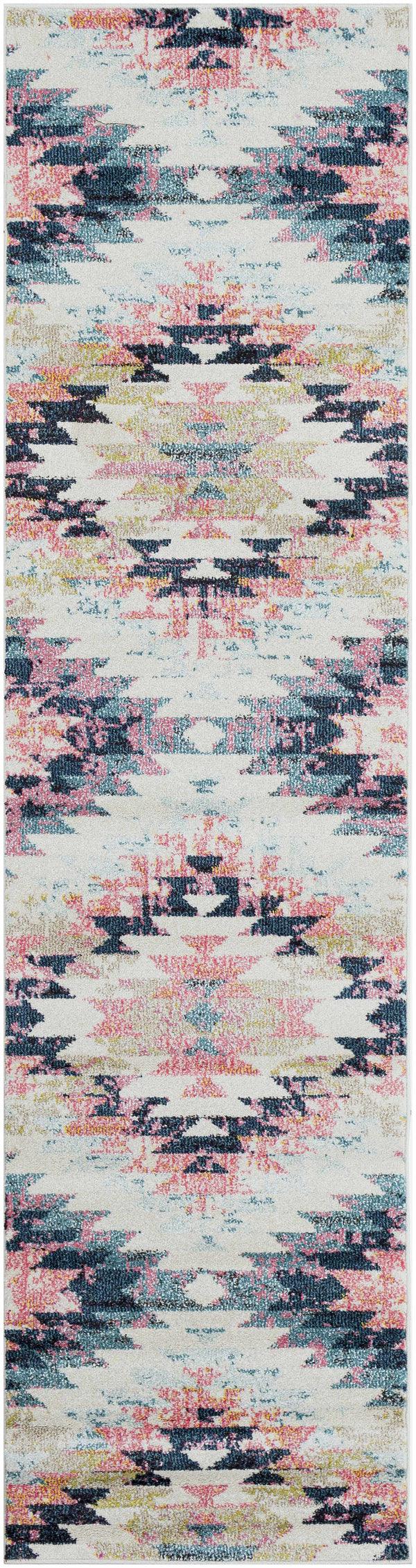 Hauteloom Lewisberry LEW White Machine Made Polypropylene Rug