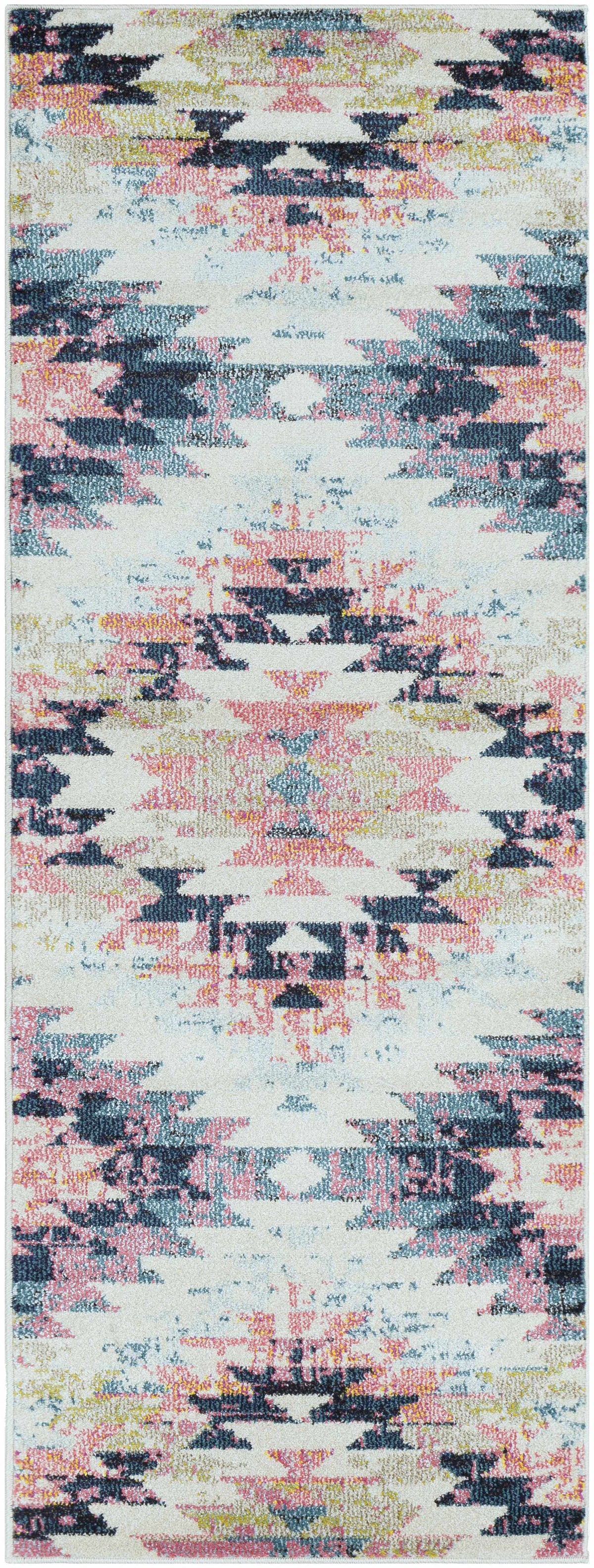 Hauteloom Lewisberry LEW White Machine Made Polypropylene Rug