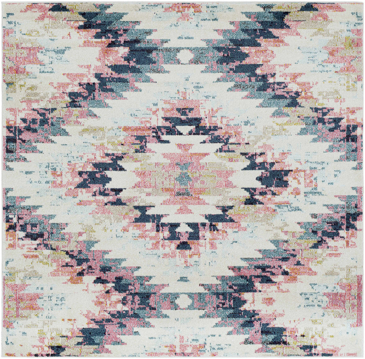 Hauteloom Lewisberry LEW White Machine Made Polypropylene Rug