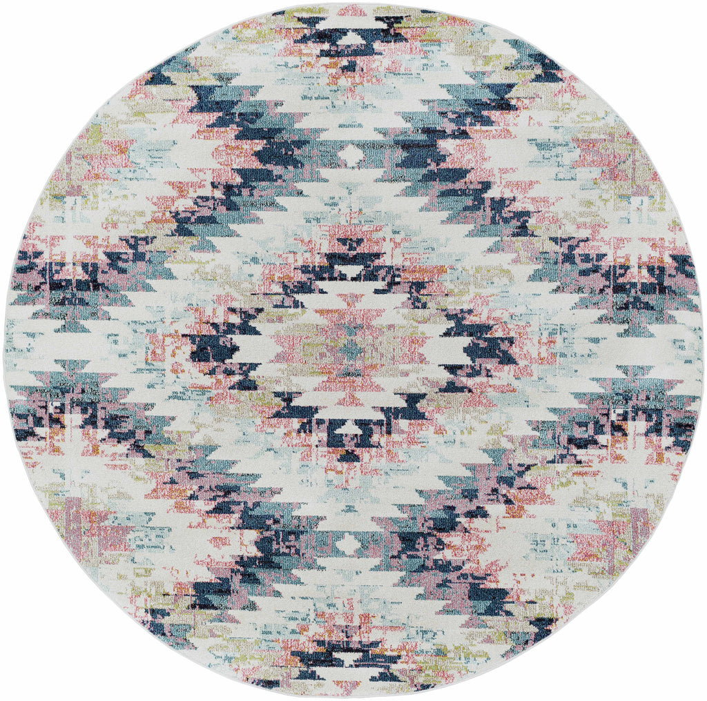 Hauteloom Lewisberry LEW White Machine Made Polypropylene Rug