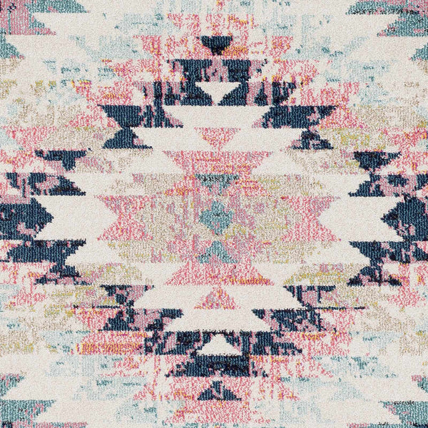 Hauteloom Lewisberry LEW White Machine Made Polypropylene Rug