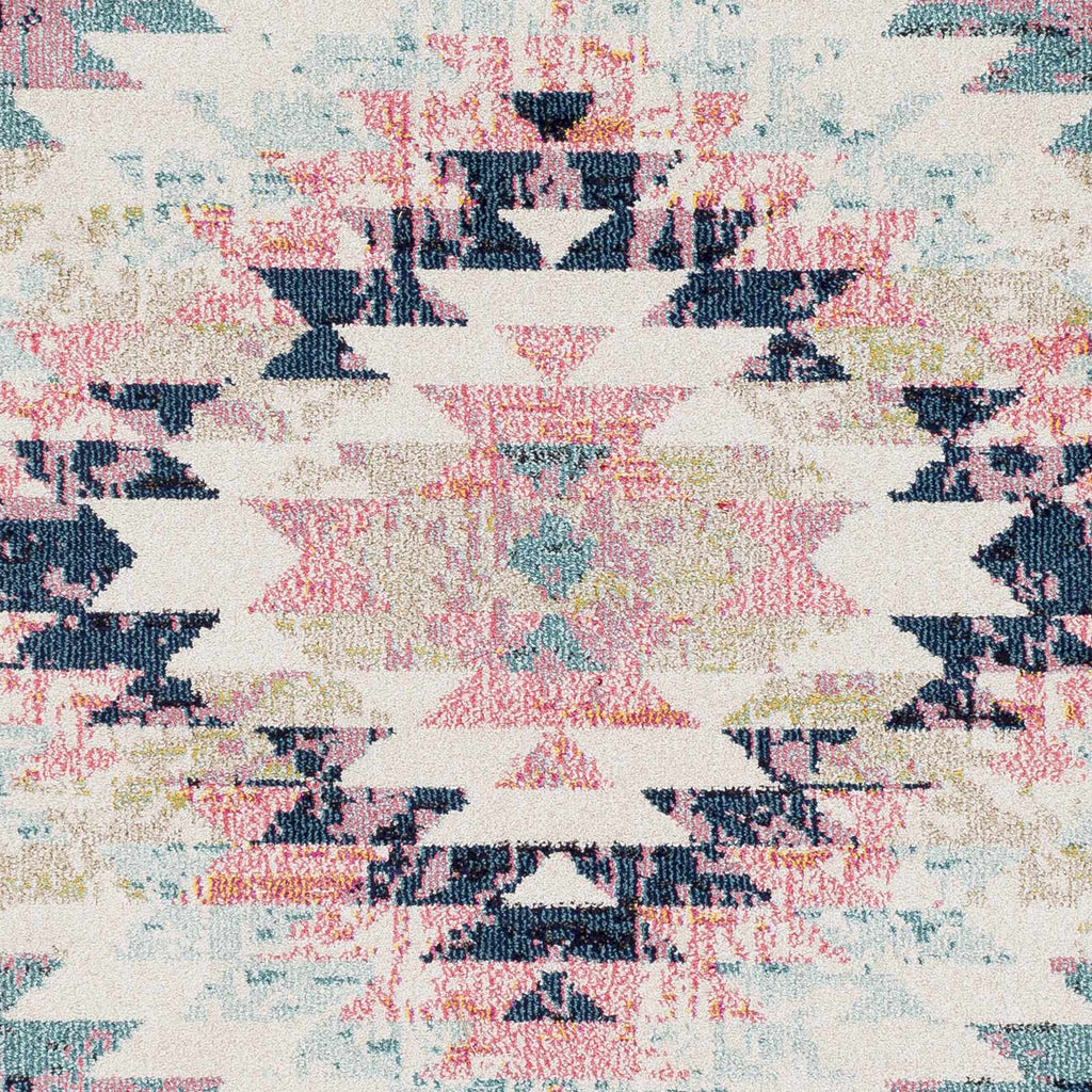 Hauteloom Lewisberry LEW White Machine Made Polypropylene Rug