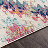 Hauteloom Lewisberry LEW White Machine Made Polypropylene Rug