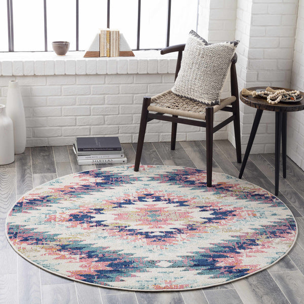 Hauteloom Lewisberry LEW White Machine Made Polypropylene Rug