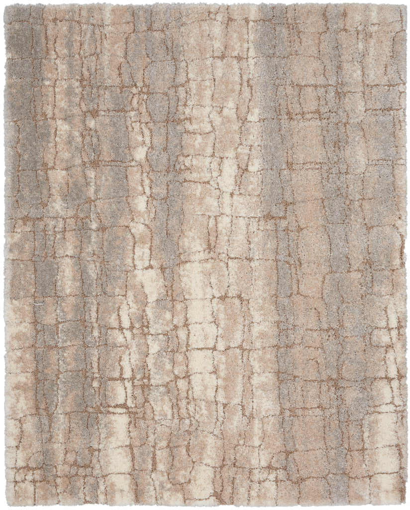 nourison dreamy shag drs09 ivory beige rug