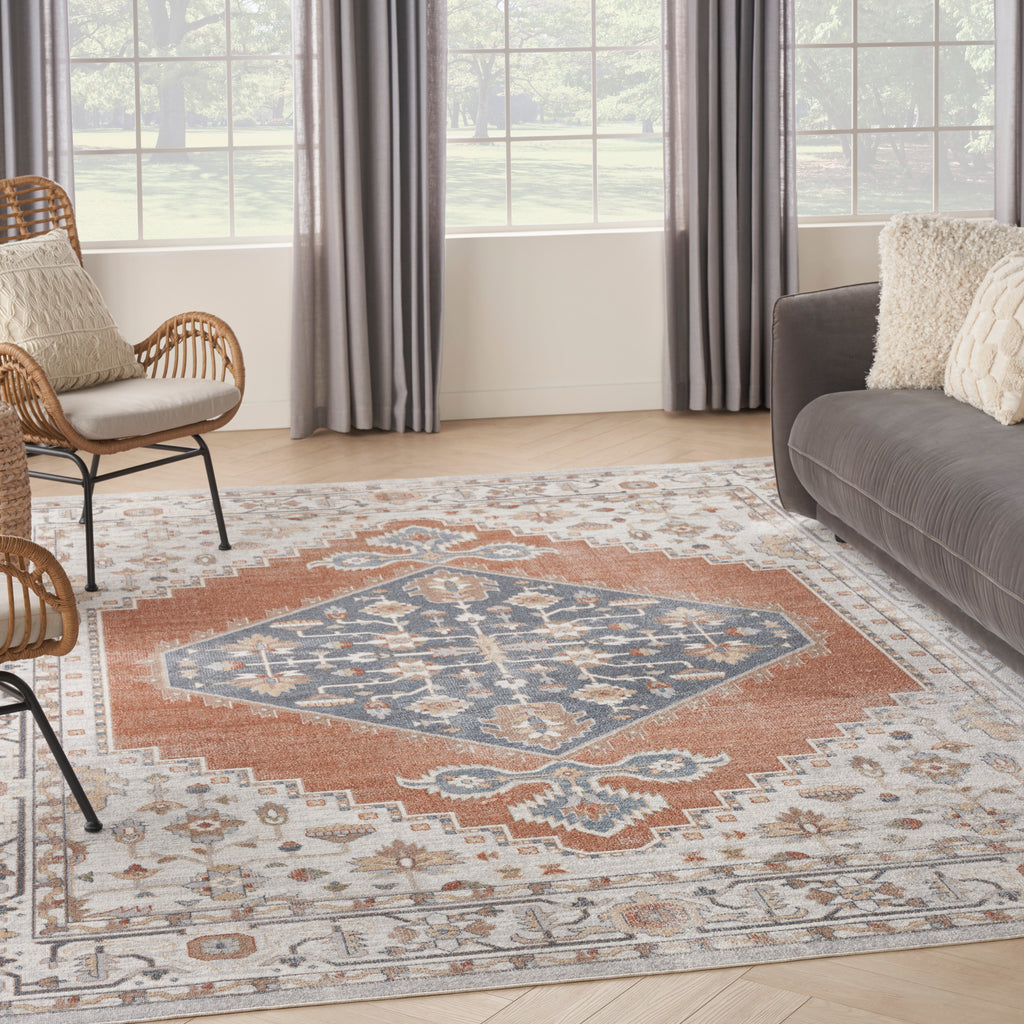 nourison astra machine washable asw11 grey multicolor rug