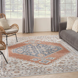 nourison astra machine washable asw11 grey multicolor rug