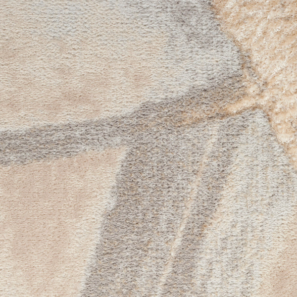 nourison brushstrokes bsk01 beige grey rug