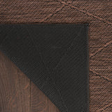 nourison washable solutions wsl01 mocha rug
