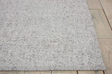 nourison tobiano tob01 silver rug