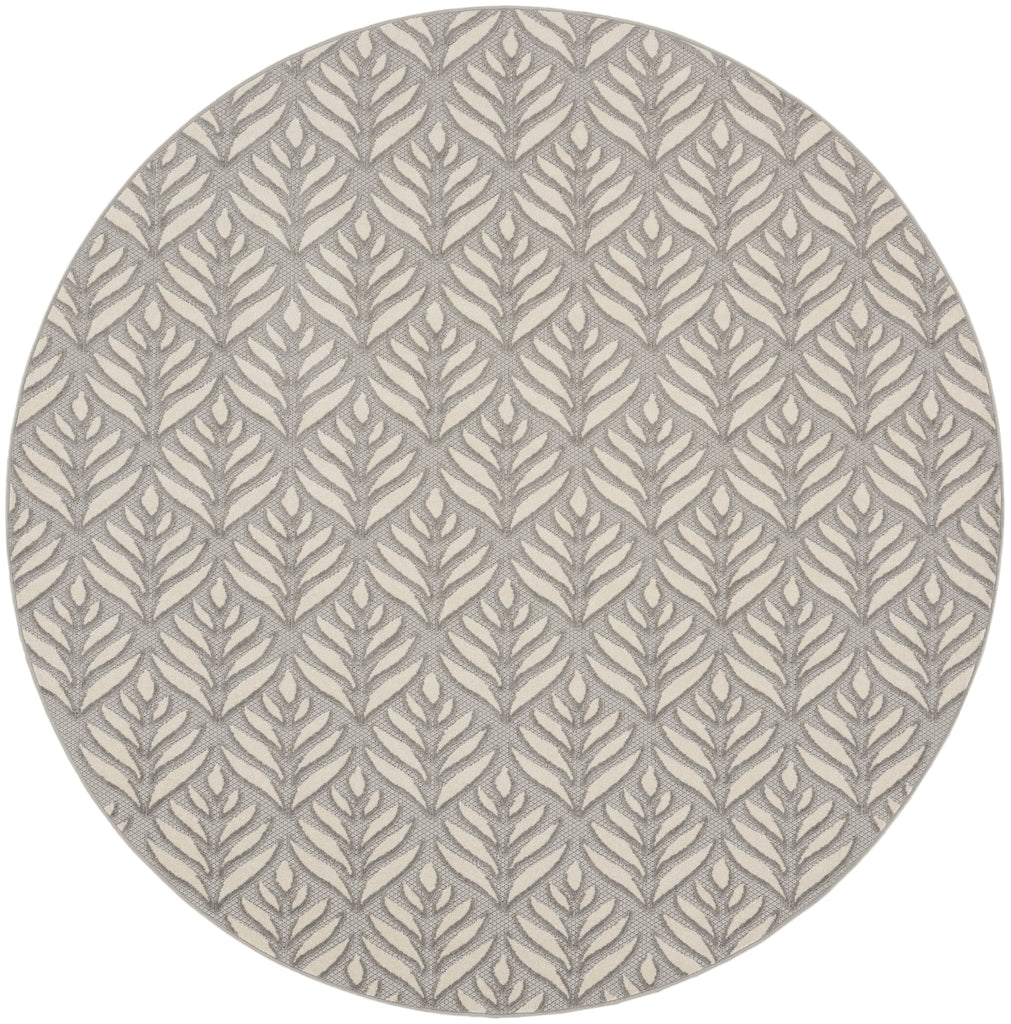 nourison aloha alh35 grey rug