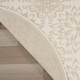 nourison jubilant jub06 ivory beige rug