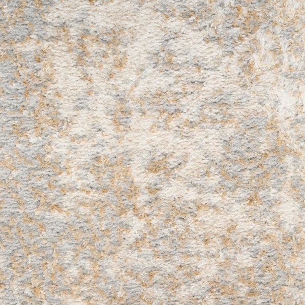 nourison ambiance ami03 ivory silver rug