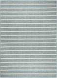 nourison positano pos03 aqua ivory rug