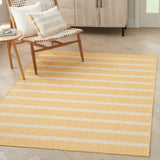 nourison positano pos03 yellow ivory rug