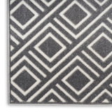 nourison care free caf03 grey rug