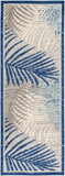 Hauteloom Liberal LIBER Aqua Machine Made Polypropylene Rug