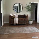 Hauteloom Barny SAMABARNYA5 Ivory Machine Made Polyester Rug