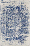 Hauteloom Limestone LIM Medium Gray Machine Made Polypropylene Rug