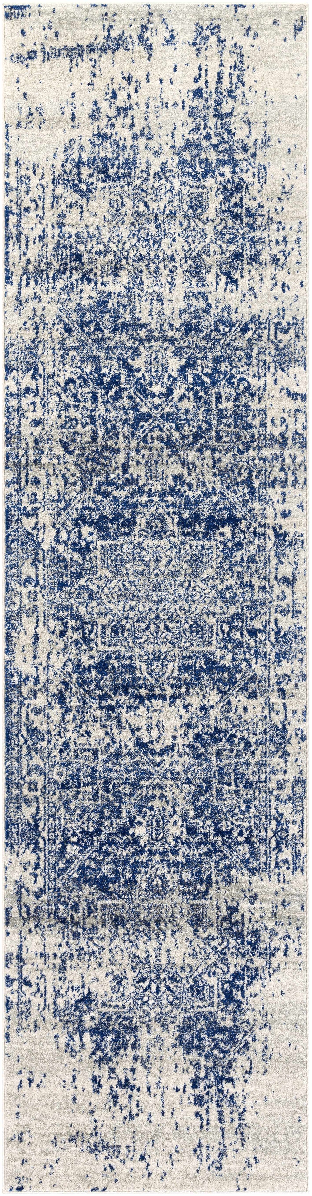 Hauteloom Limestone LIM Medium Gray Machine Made Polypropylene Rug
