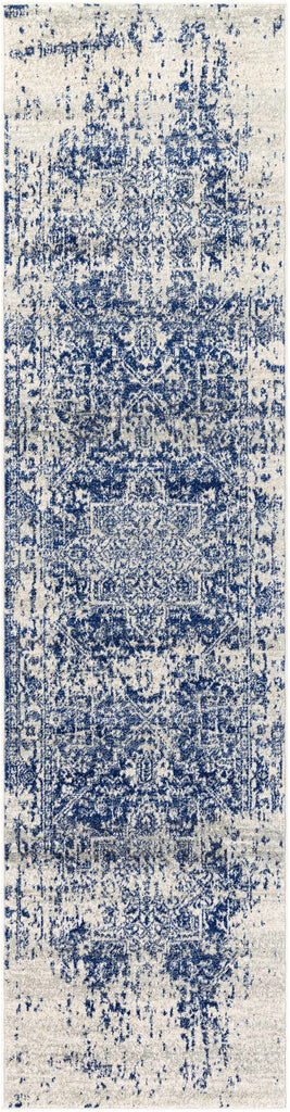 Hauteloom Limestone LIM Medium Gray Machine Made Polypropylene Rug
