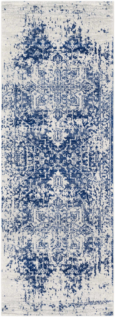 Hauteloom Limestone LIM Medium Gray Machine Made Polypropylene Rug