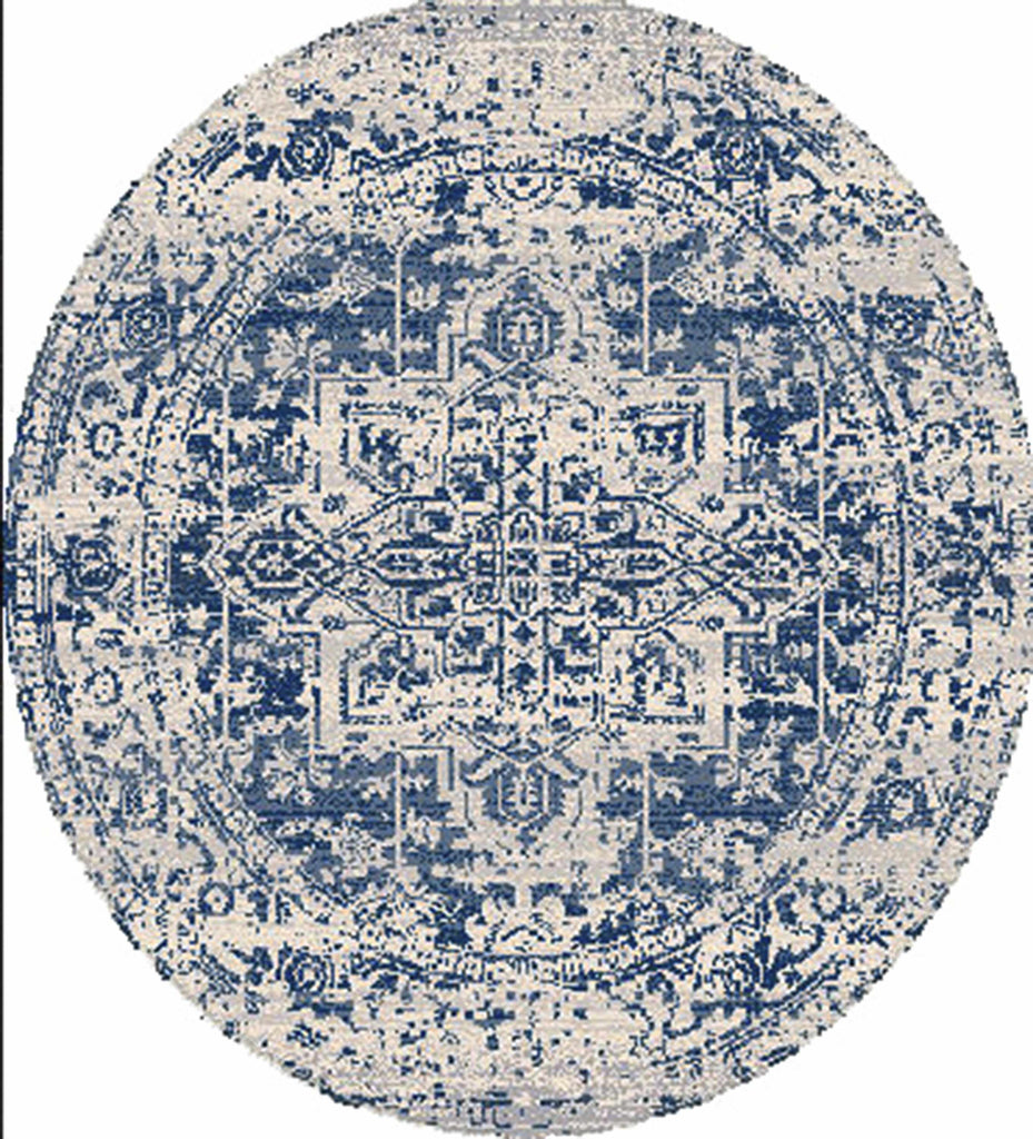 Hauteloom Limestone LIM Medium Gray Machine Made Polypropylene Rug