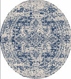 Hauteloom Limestone LIM Medium Gray Machine Made Polypropylene Rug