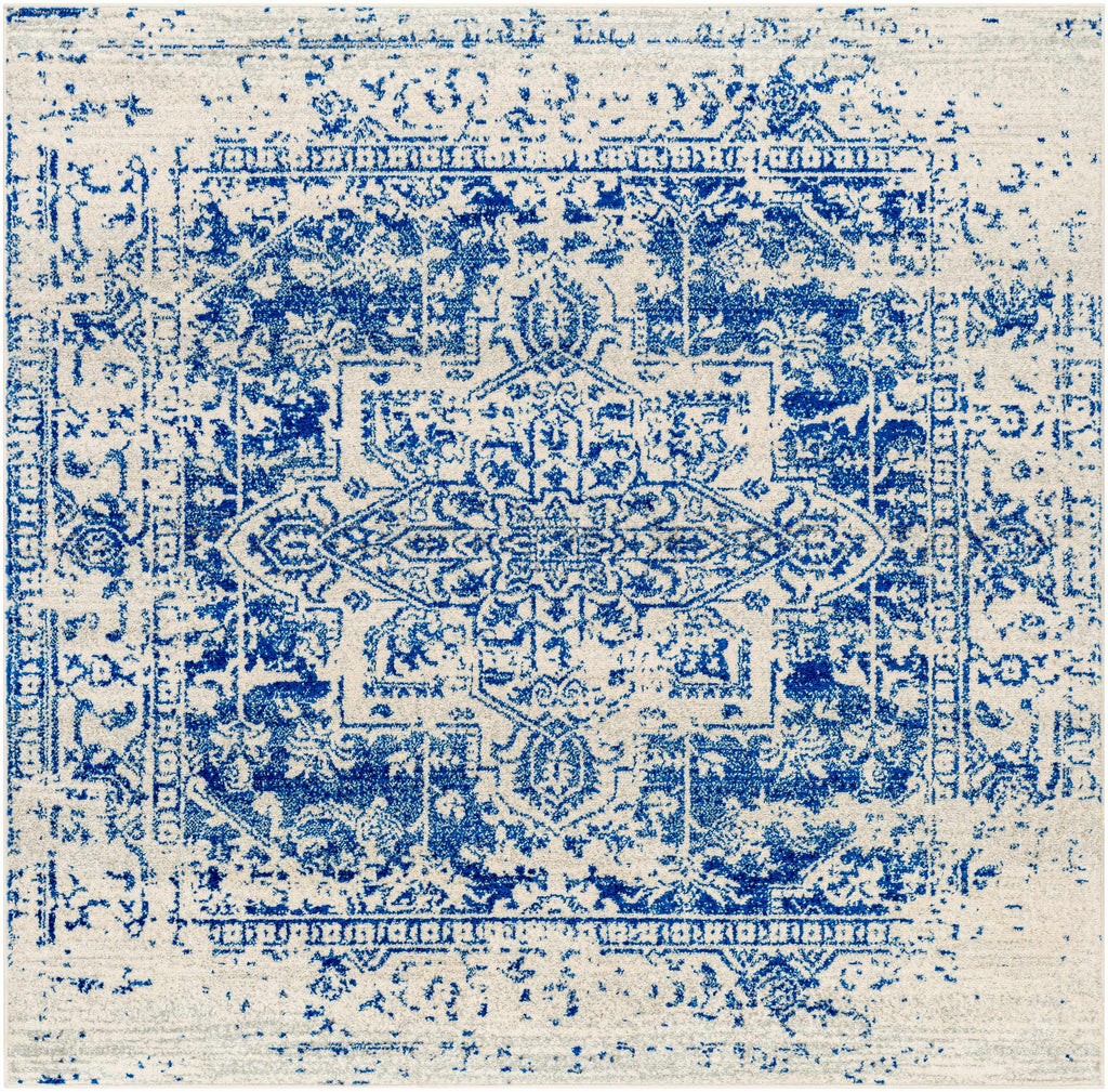 Hauteloom Limestone LIM Medium Gray Machine Made Polypropylene Rug