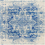 Hauteloom Limestone LIM Medium Gray Machine Made Polypropylene Rug