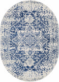 Hauteloom Limestone LIM Medium Gray Machine Made Polypropylene Rug