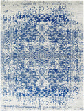 Hauteloom Limestone LIM Medium Gray Machine Made Polypropylene Rug
