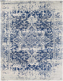 Hauteloom Limestone LIM Medium Gray Machine Made Polypropylene Rug
