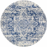 Hauteloom Limestone LIM Medium Gray Machine Made Polypropylene Rug