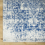 Hauteloom Limestone LIM Medium Gray Machine Made Polypropylene Rug