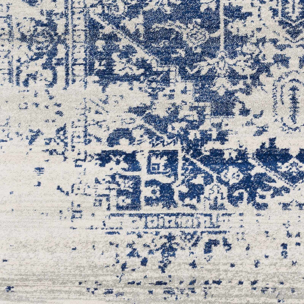 Hauteloom Limestone LIM Medium Gray Machine Made Polypropylene Rug
