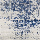 Hauteloom Limestone LIM Medium Gray Machine Made Polypropylene Rug