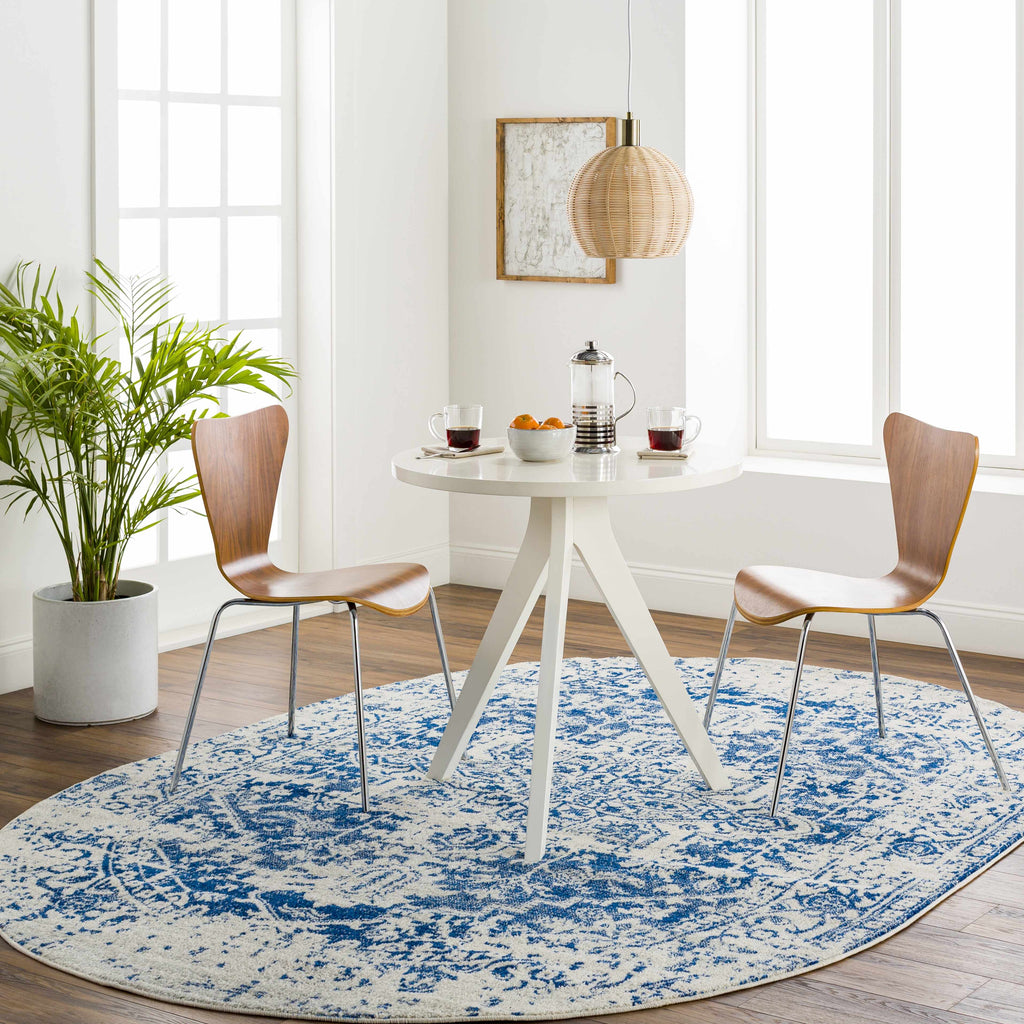 Hauteloom Limestone LIM Medium Gray Machine Made Polypropylene Rug