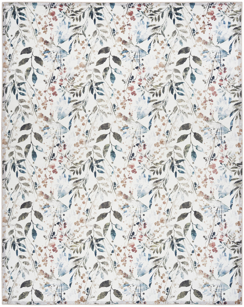 nourison nourison washables nwb05 ivory multicolor rug