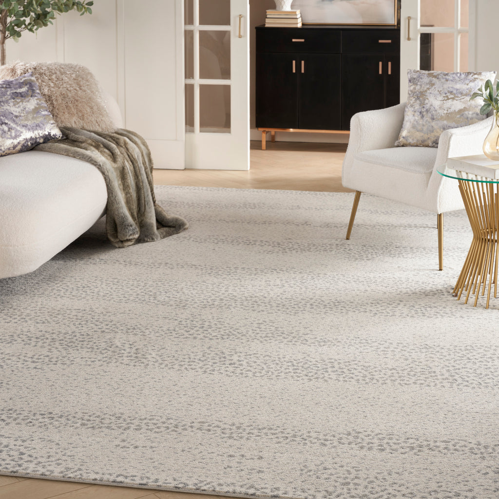 nourison elegance far03 beige grey rug